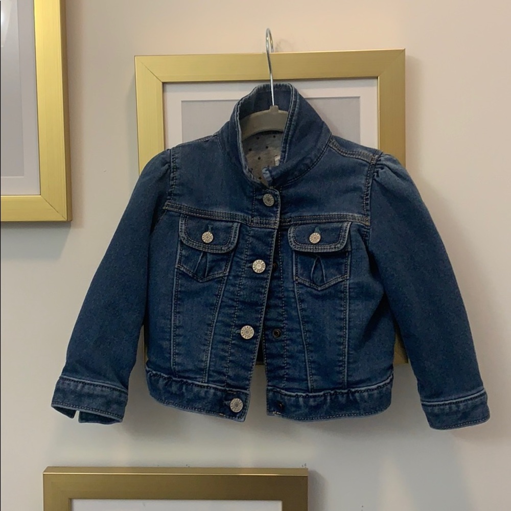 Baby GAP lined denim jacket